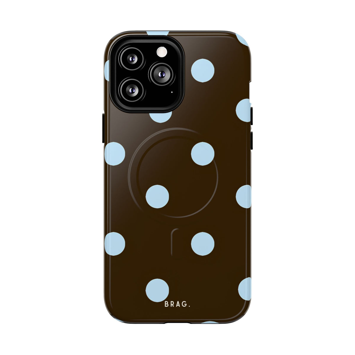 Scattered Dots MagSafe Tough Phone Case — Magnetic Protective Cover