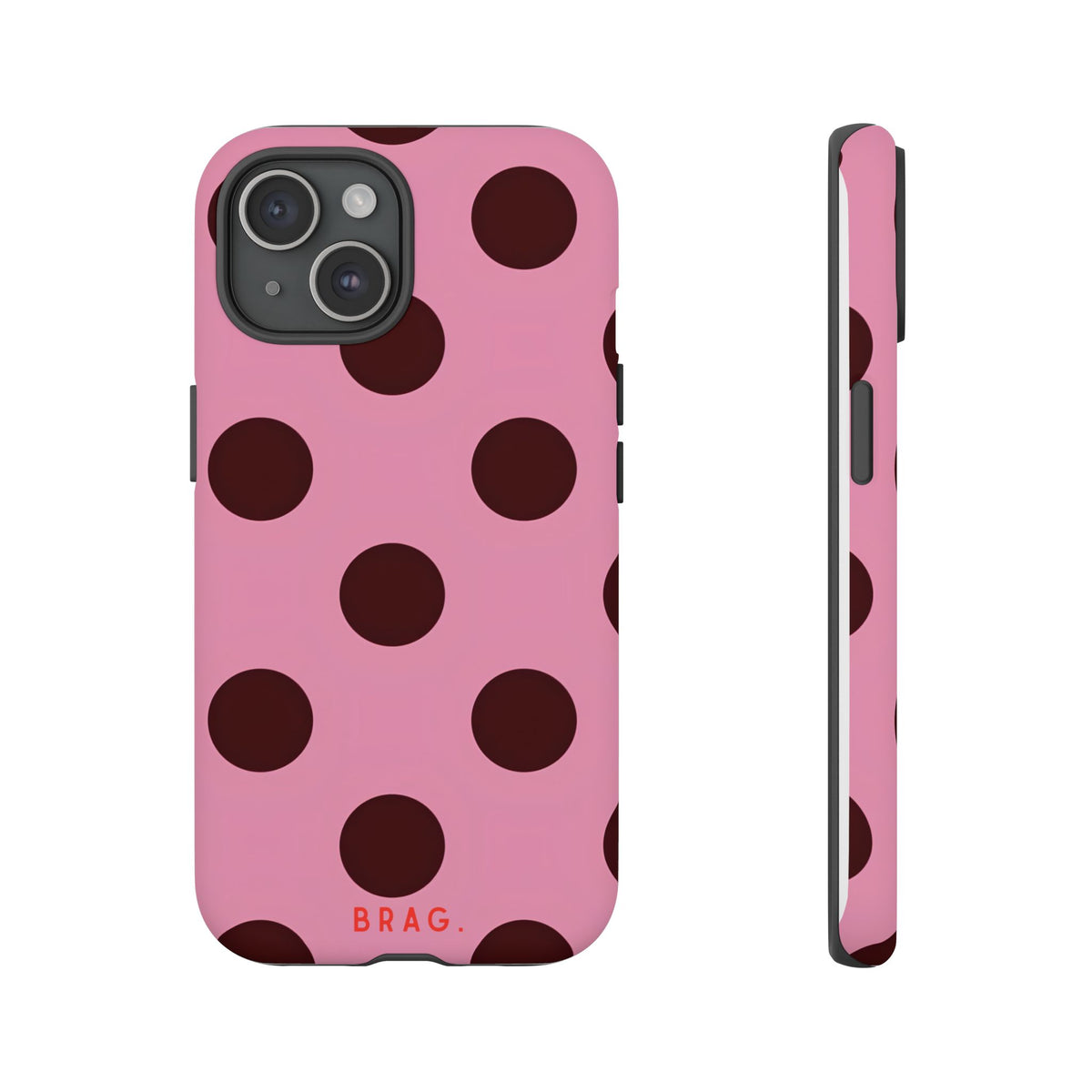 Candy Dot Tough Phone Case – Shockproof Protective iPhone Cover