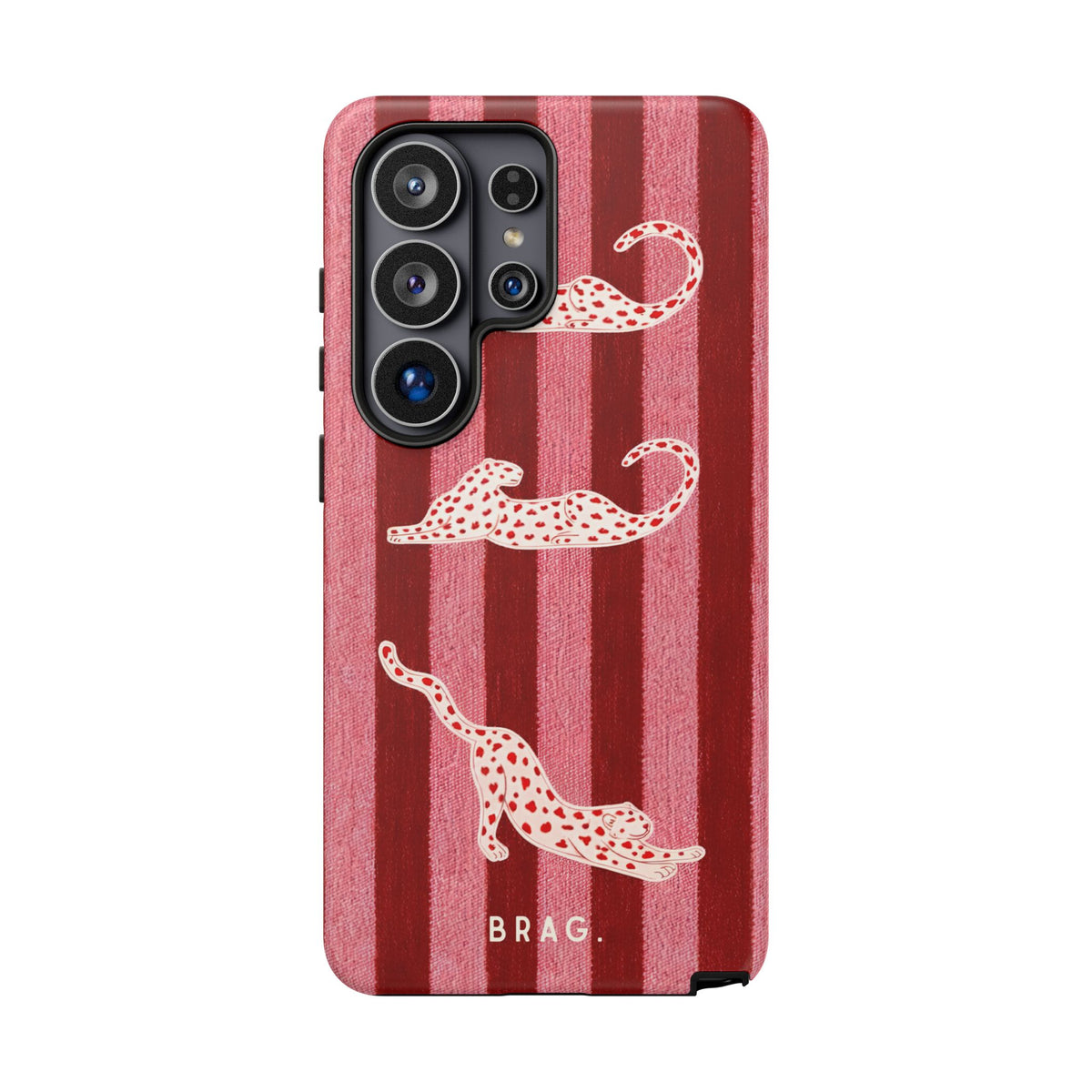 Pink Safari Tough Phone Case – Shockproof Protective iPhone Cover