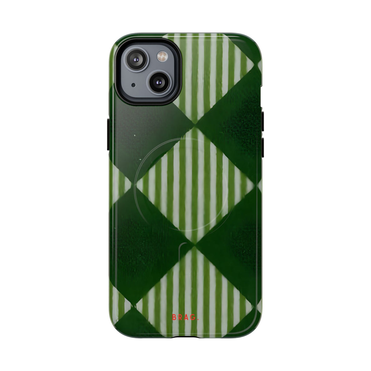 Woven Pattern MagSafe Tough Phone Case — Magnetic Protective Cover