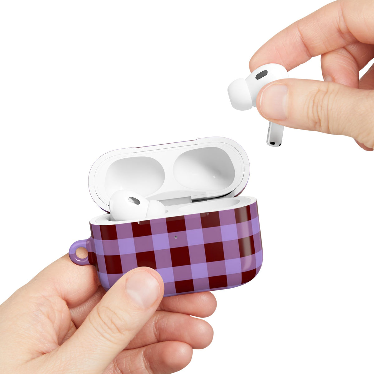 Pink Picnic AirPod Case – Slim Protective Charging Case