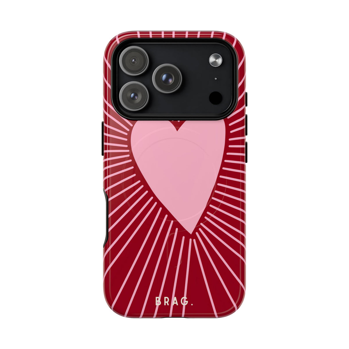 Heart Rush MagSafe Tough Phone Case — Magnetic Protective Cover