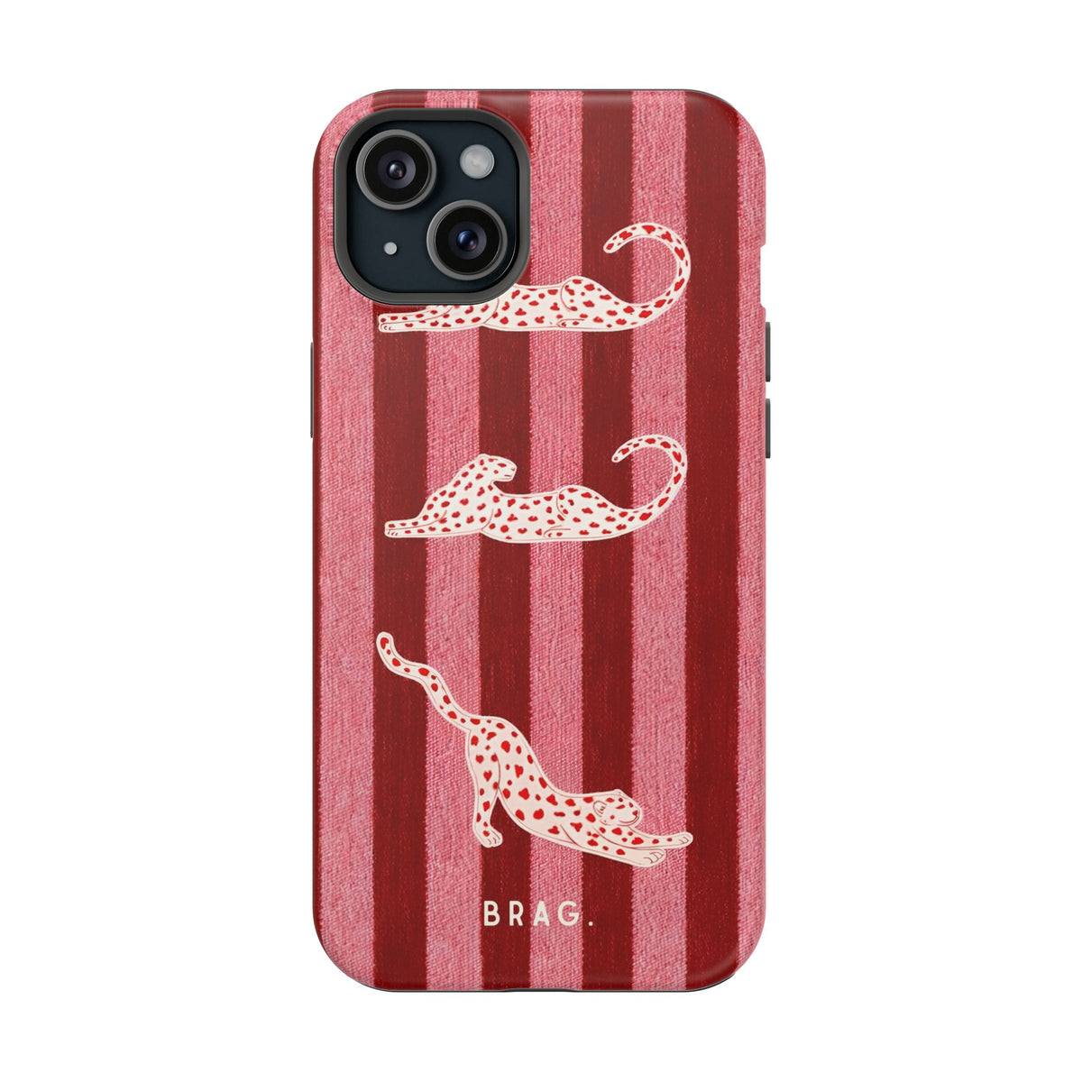 Pink Safari Magnetic Impact-Resistant Phone Case