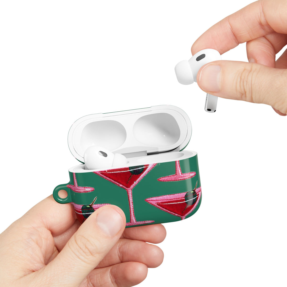 Pink Martini AirPod Case – Slim Protective Charging Case