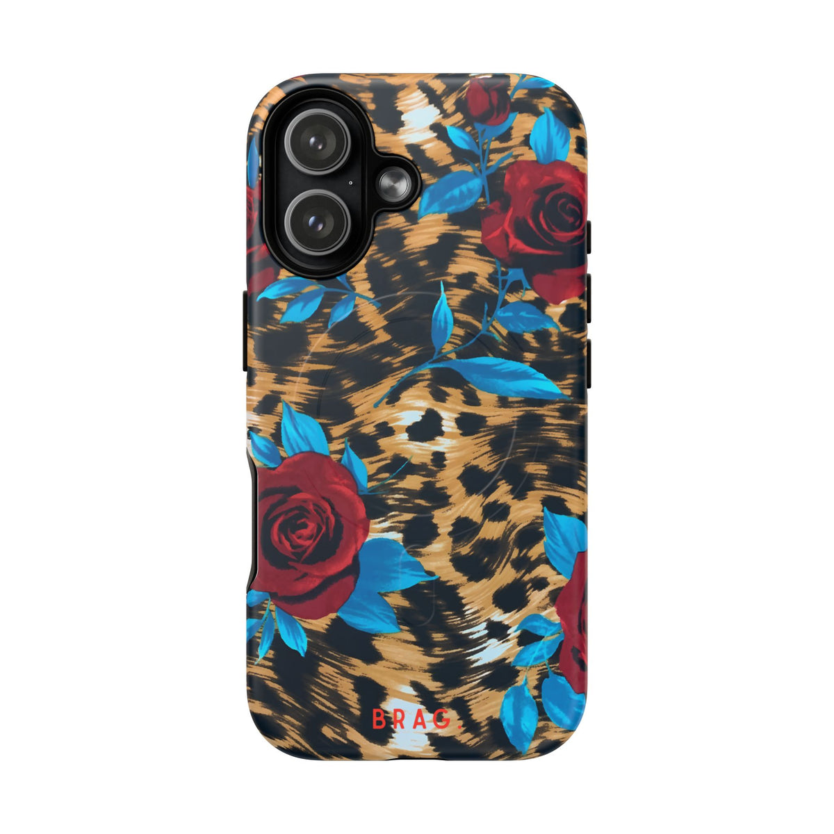 Wild Rose MagSafe Tough Phone Case — Magnetic Protective Cover