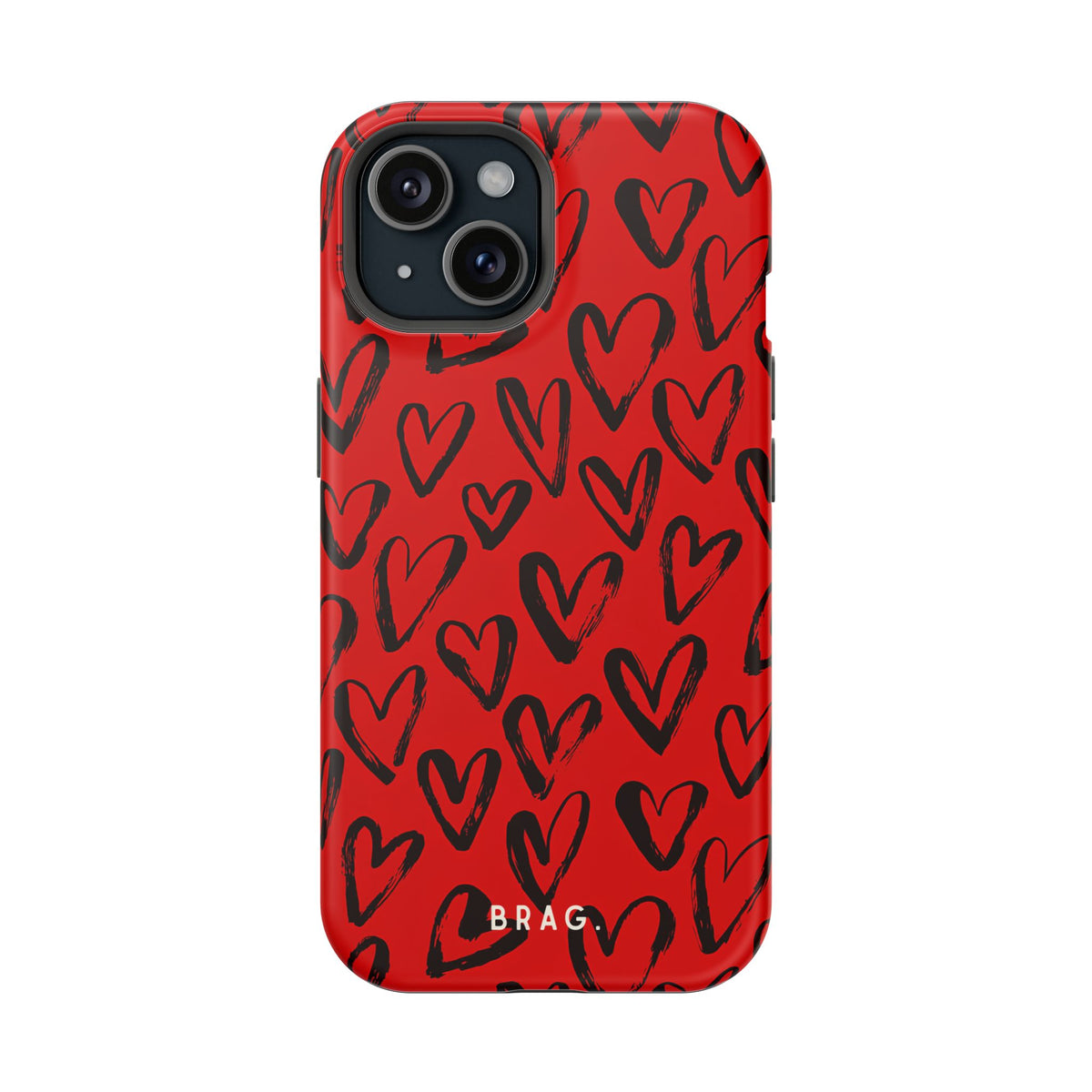 Fire heart Magnetic Impact-Resistant Phone Case