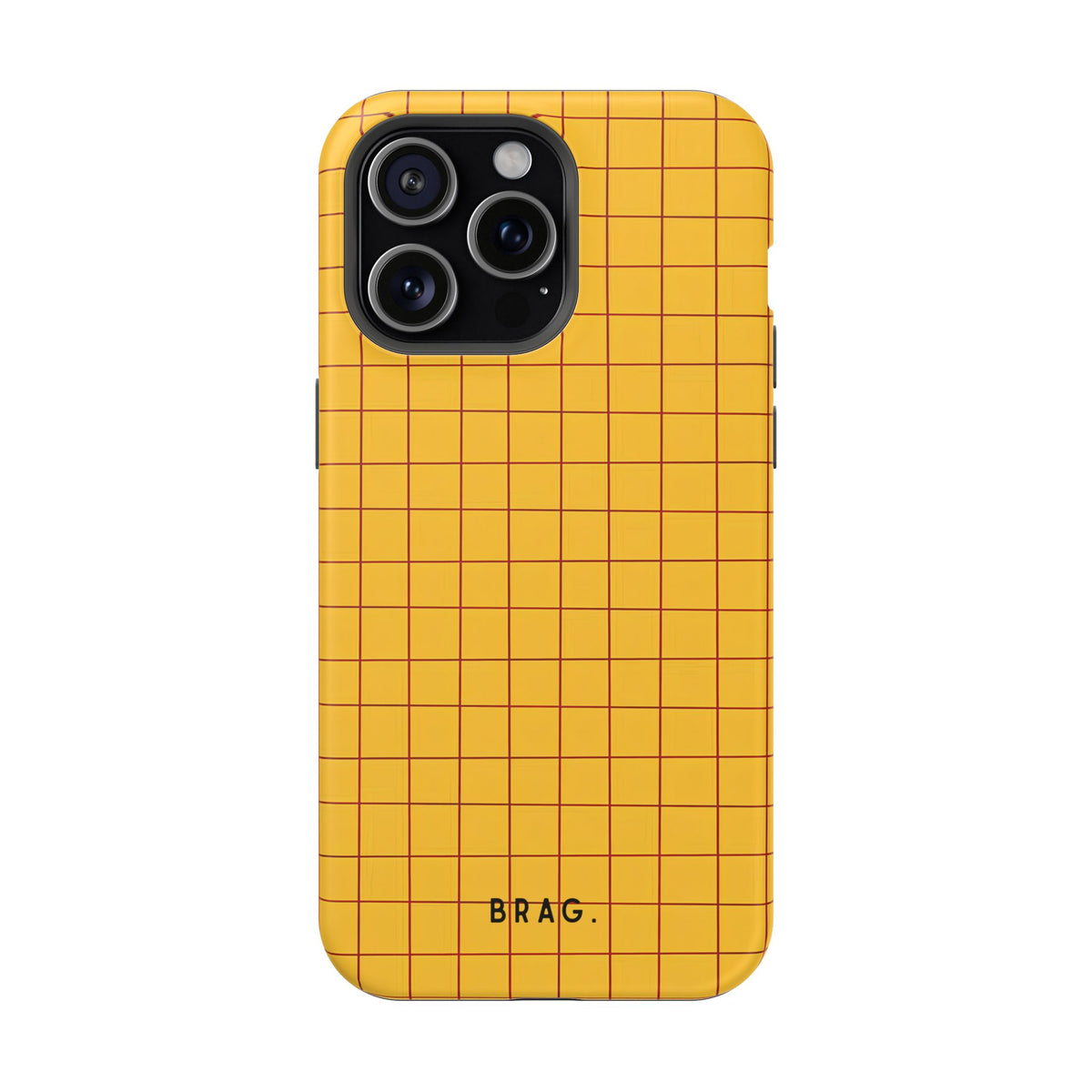 Cheese Grid Magnetic Impact-Resistant Phone Case