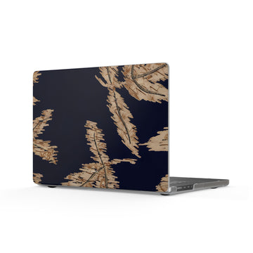Golden Fern Matte MacBook Case — Slim Protective Laptop Cover