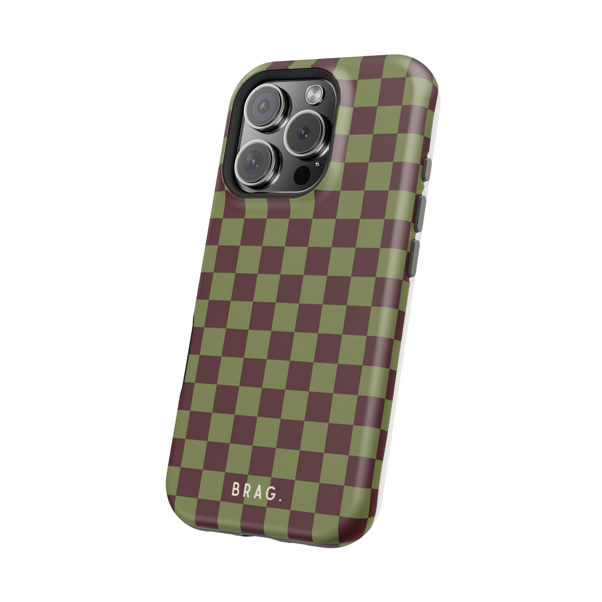 Lucky Check Magnetic Impact-Resistant Phone Case
