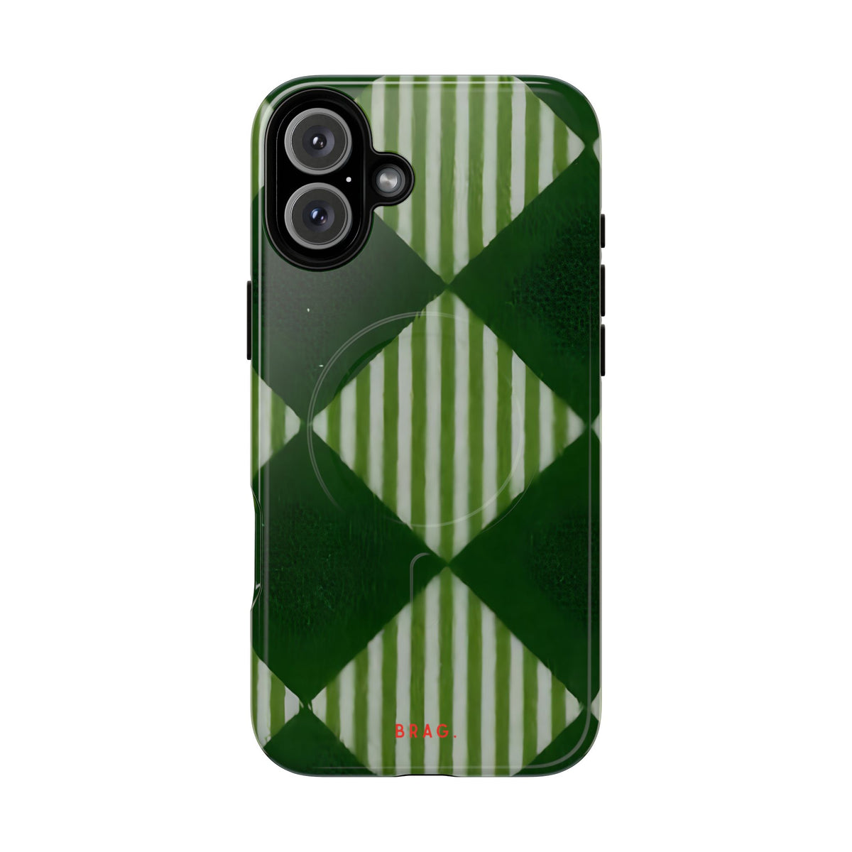 Woven Pattern MagSafe Tough Phone Case — Magnetic Protective Cover