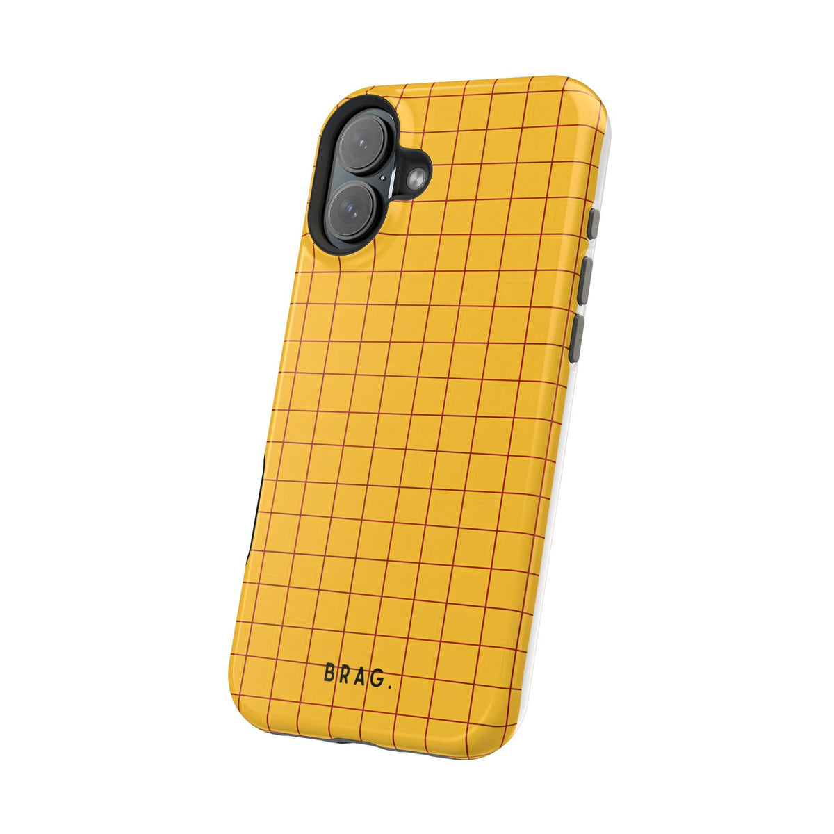 Cheese Grid Magnetic Impact-Resistant Phone Case