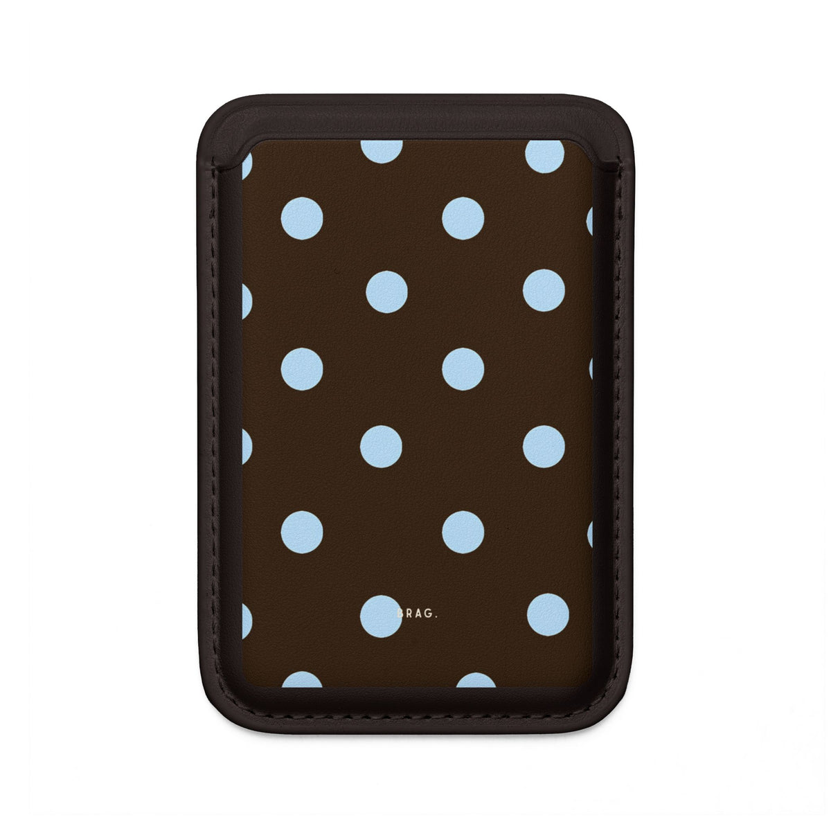 Scattered Dots MagSafe Vegan Wallet — Slim Phone Card Holder