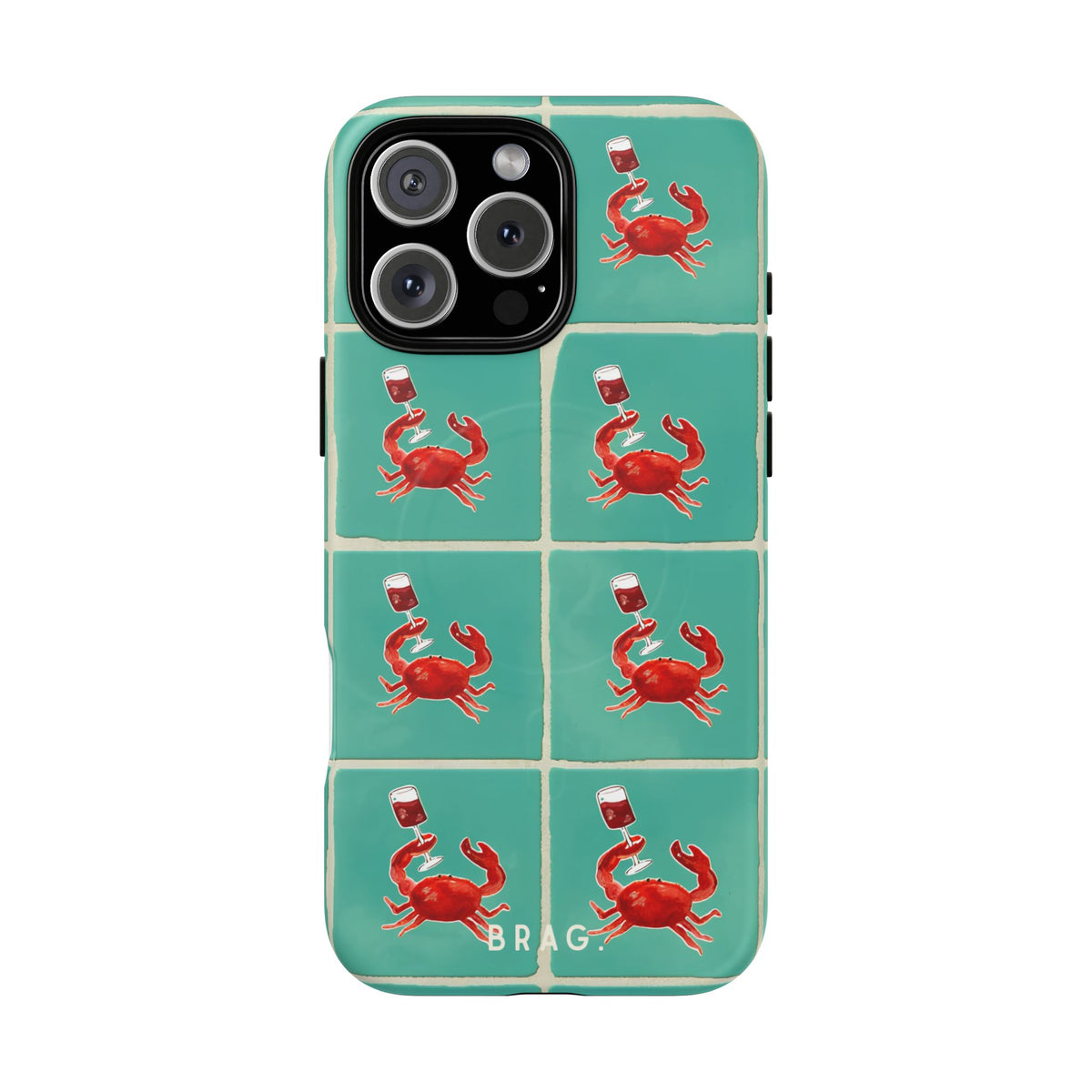 Crab Club MagSafe Tough Phone Case — Magnetic Protective Cover