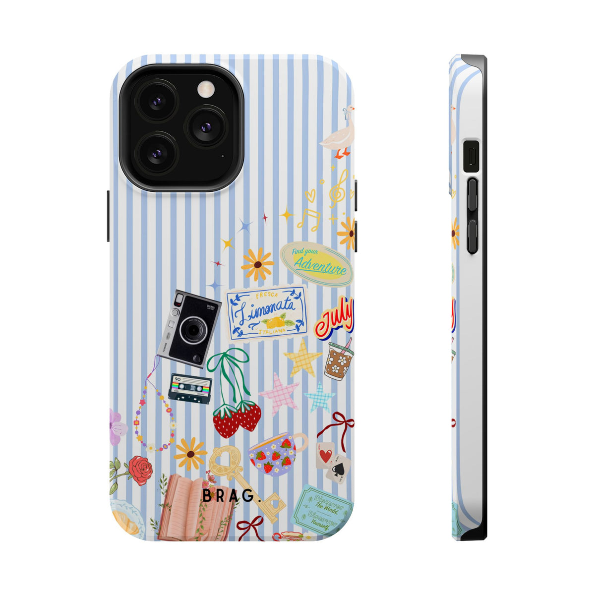 Travel Girl Magnetic Impact-Resistant Phone Case