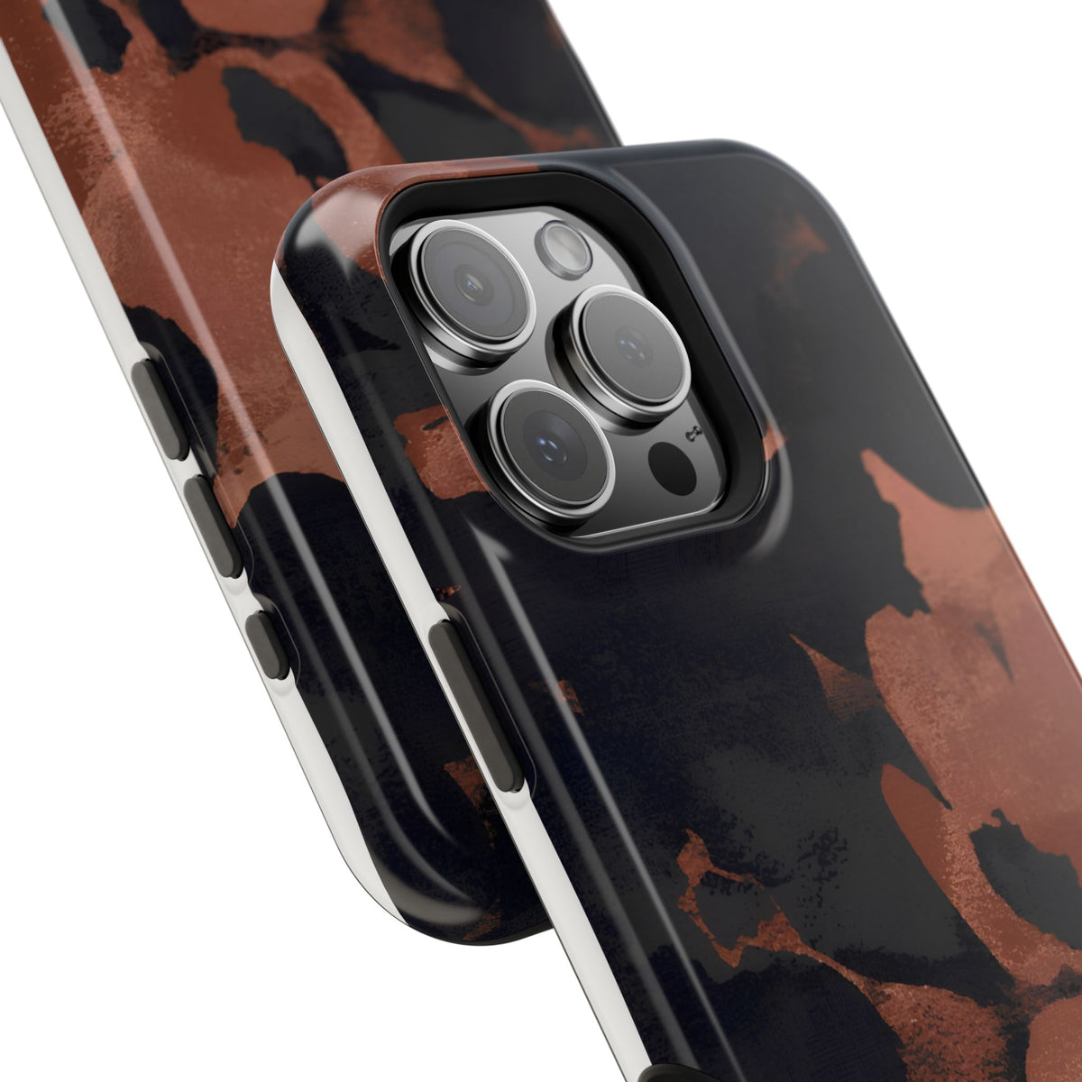 Terracotta Bloom Magnetic Impact-Resistant Phone Case