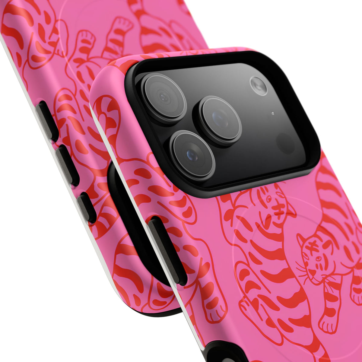 Tiger Lily MagSafe Tough Phone Case — Magnetic Protective Cover