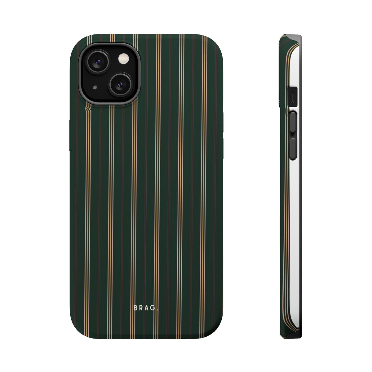 Vintage Pinstripe Magnetic Impact-Resistant Phone Case