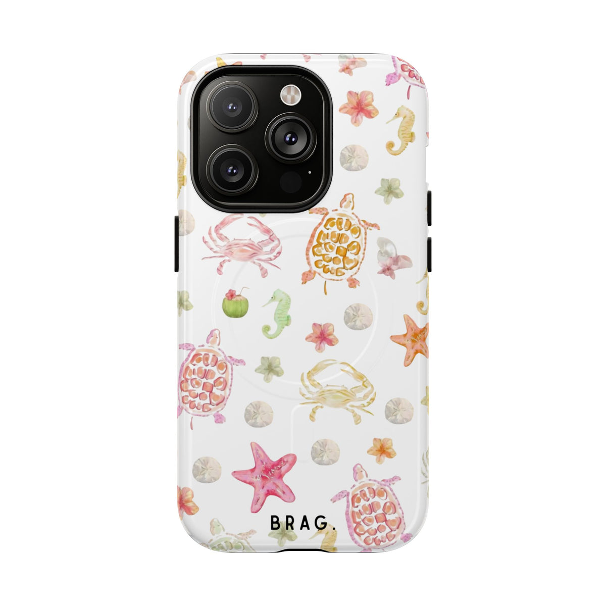 At The Beach MagSafe Tough Phone Case — Magnetic Protective Cover