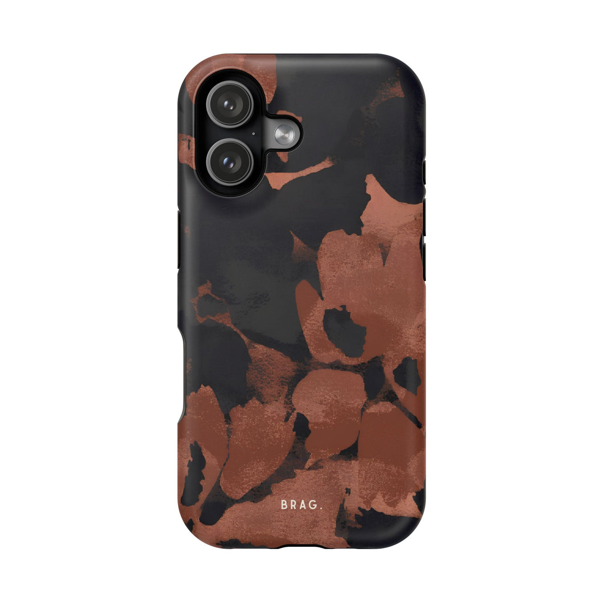 Terracotta Bloom Magnetic Impact-Resistant Phone Case