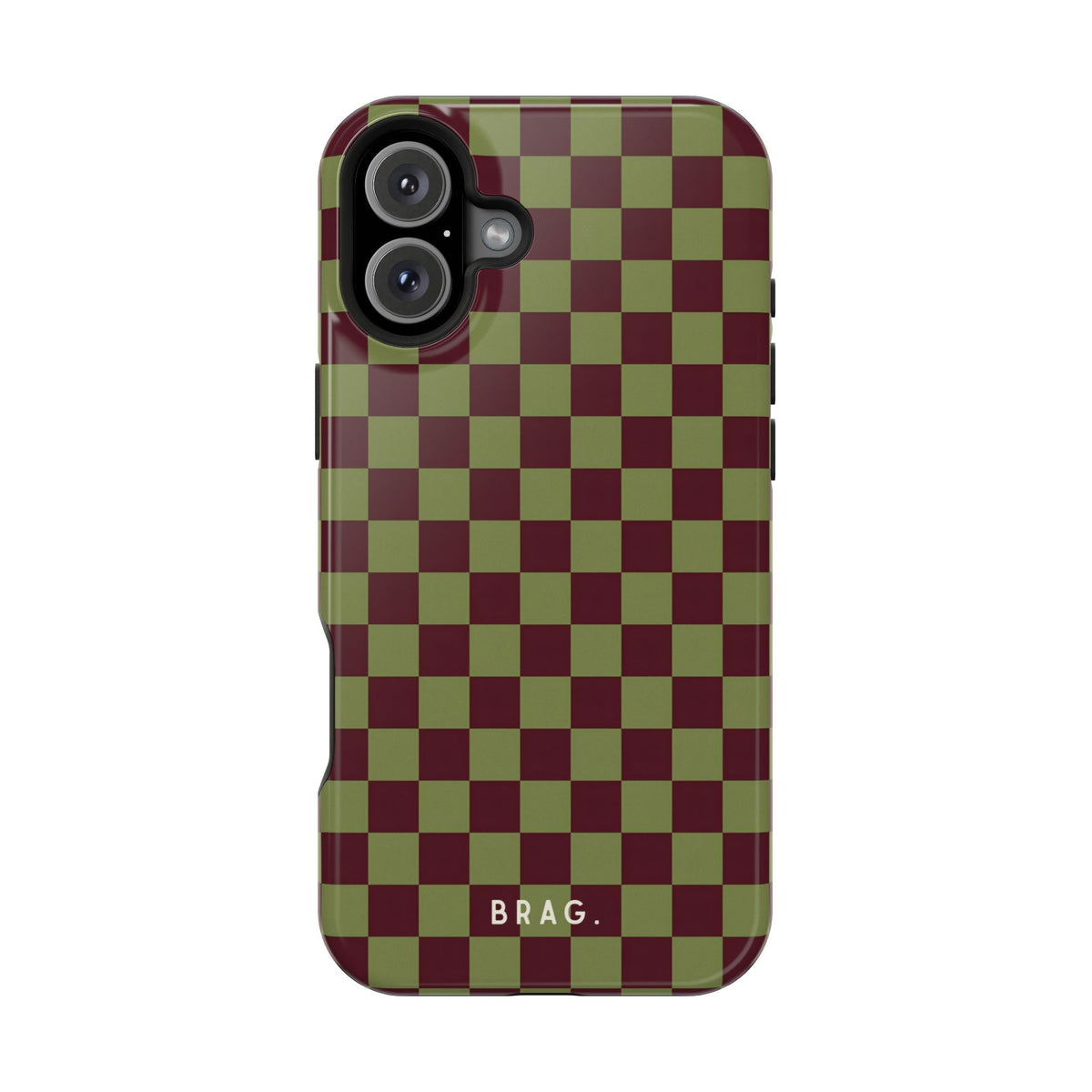 Lucky Check Magnetic Impact-Resistant Phone Case