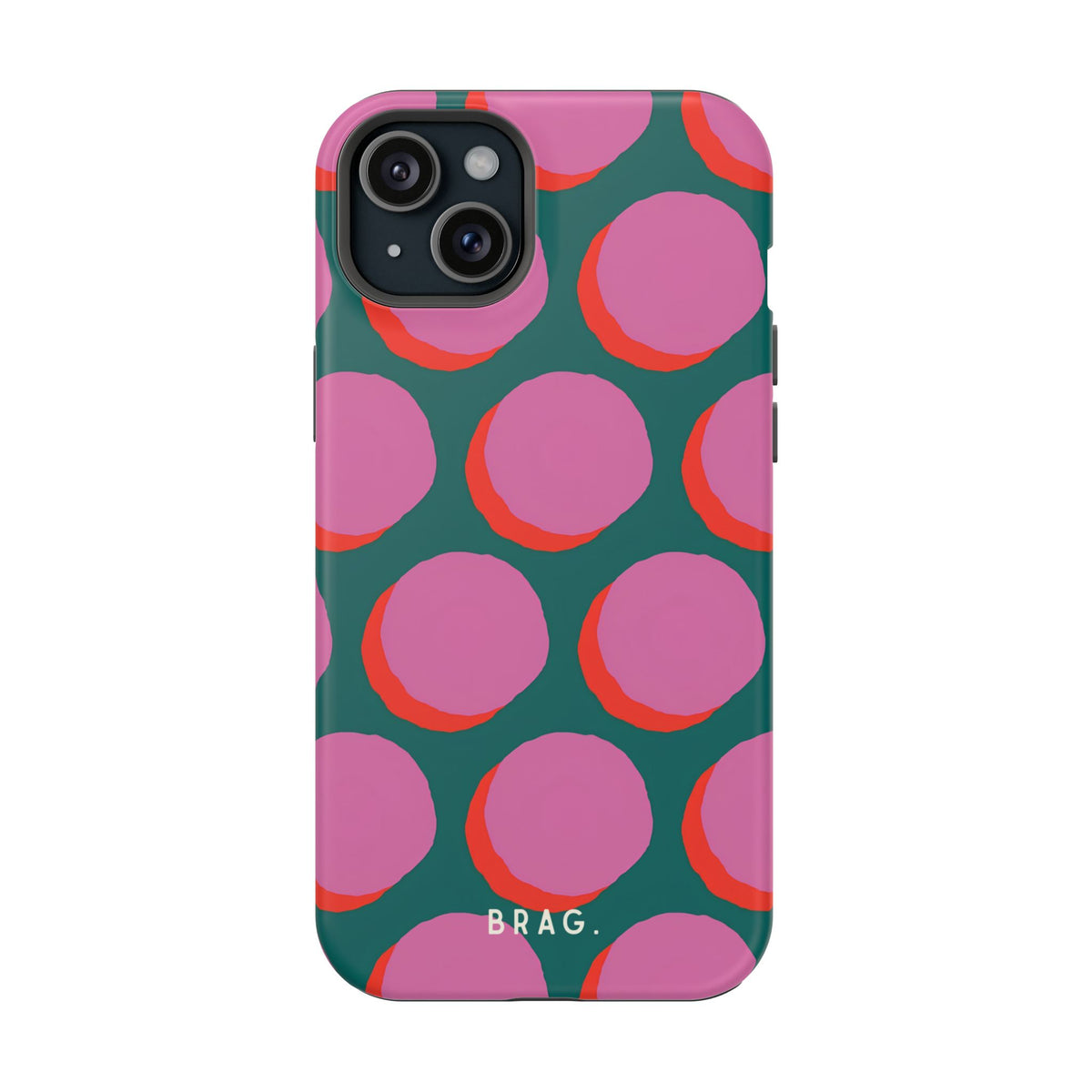 Pink Moon Magnetic Impact-Resistant Phone Case