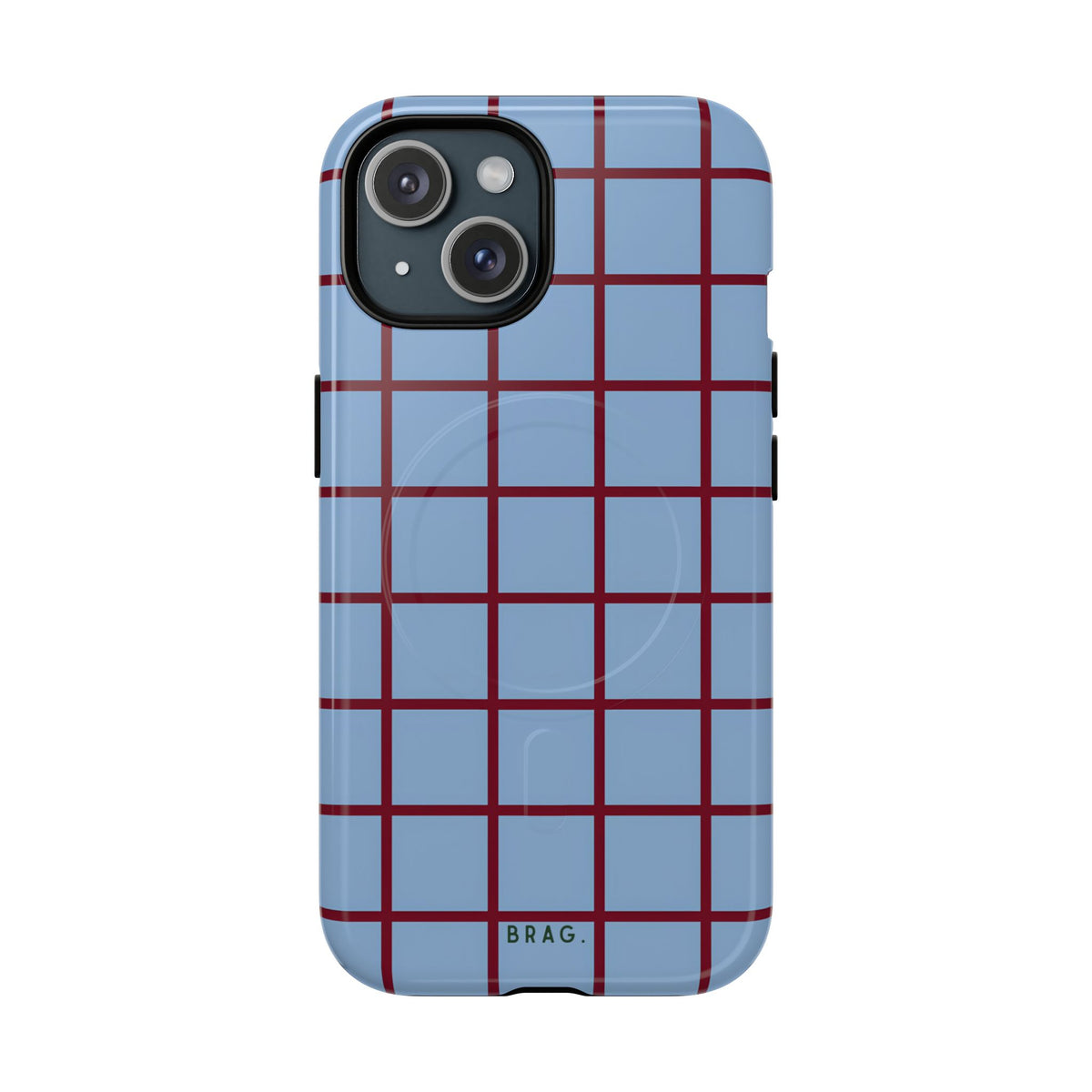 Checkerboard Romance MagSafe Tough Phone Case — Magnetic Protective Cover