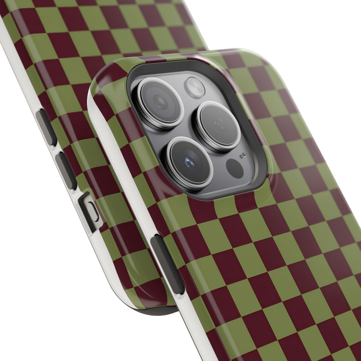 Lucky Check Magnetic Impact-Resistant Phone Case