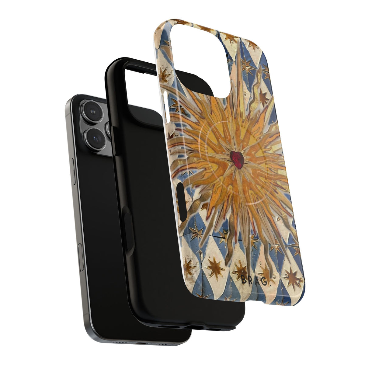 Fortune Heart MagSafe Tough Phone Case — Magnetic Protective Cover