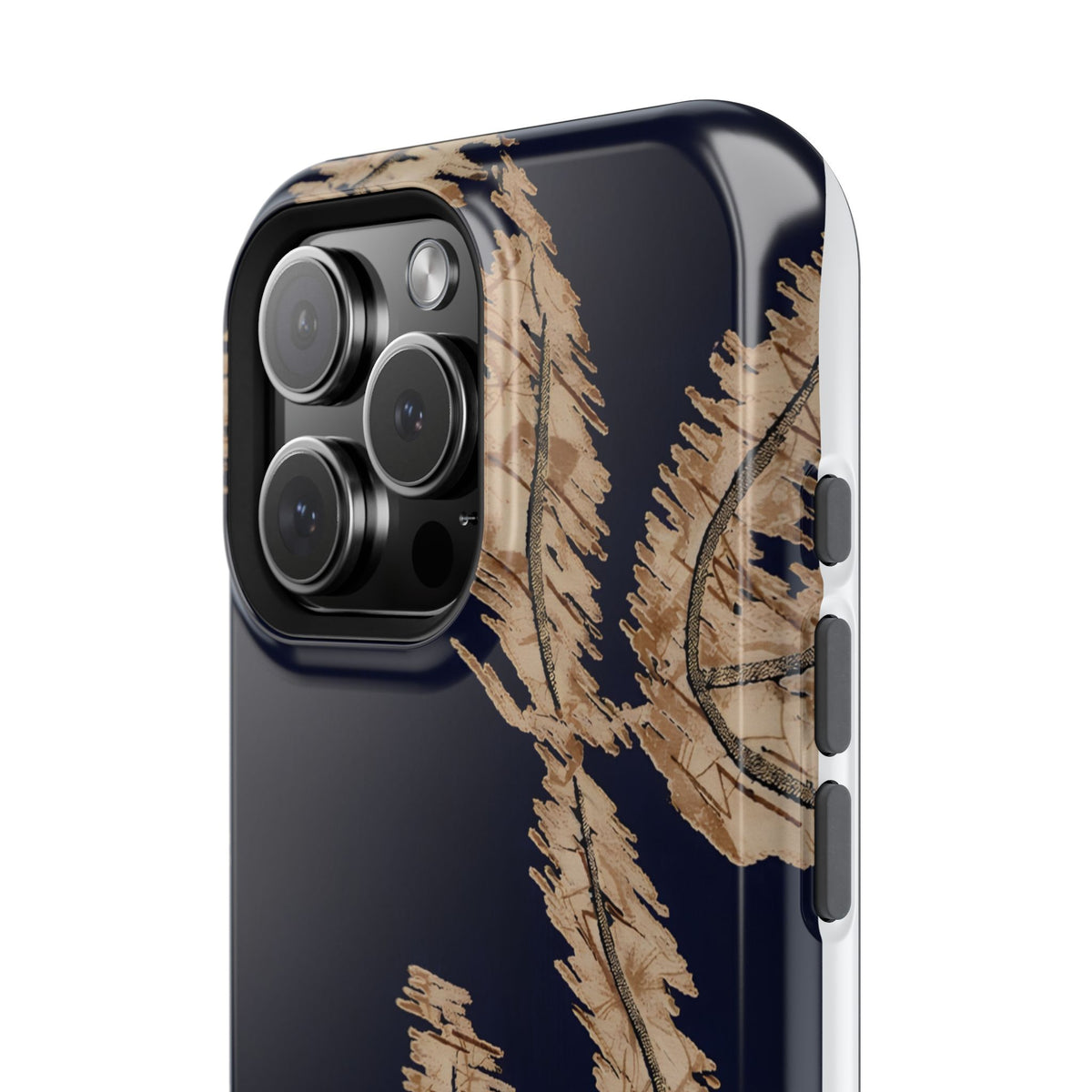 Golden Fern Magnetic Impact-Resistant Phone Case