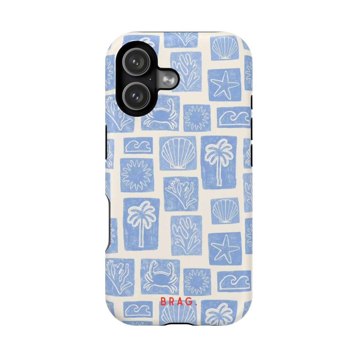 Azure Tiles Magnetic Impact-Resistant Phone Case