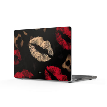 Golden Hour Matte MacBook Case — Slim Protective Laptop Cover