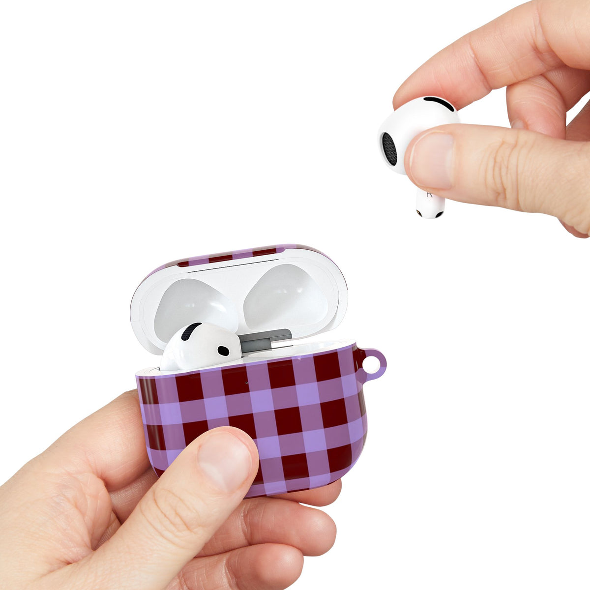 Pink Picnic AirPod Case – Slim Protective Charging Case