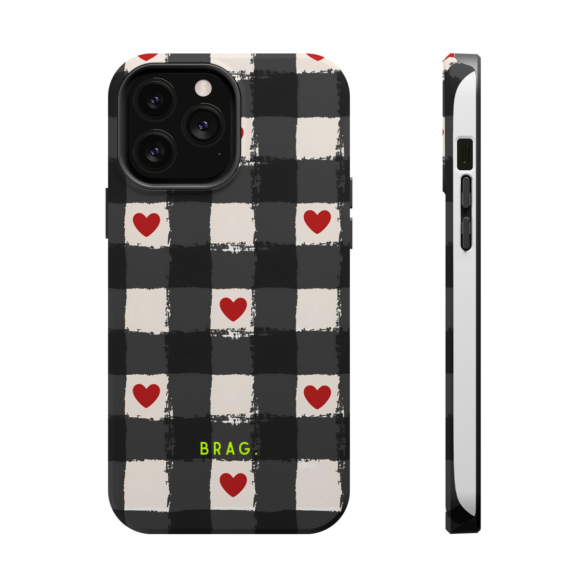 Lucky Heart Magnetic Impact-Resistant Phone Case