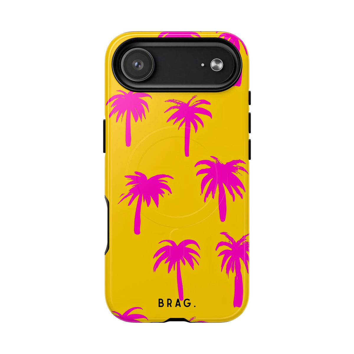Pink Palms MagSafe Tough Phone Case — Magnetic Protective Cover