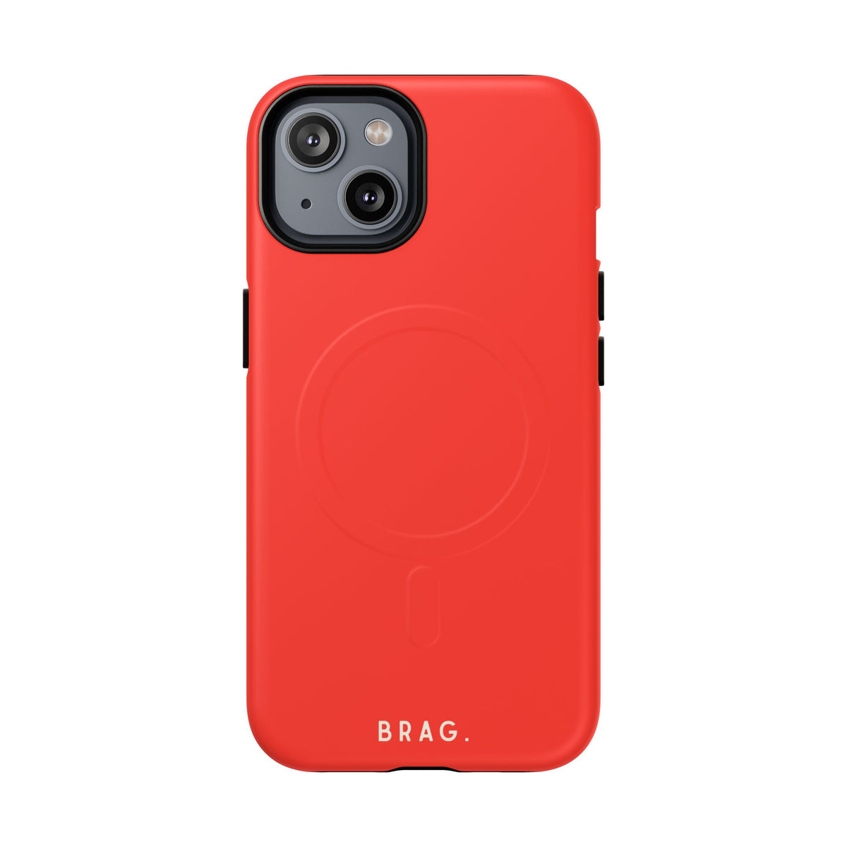 Brag Red MagSafe Tough Phone Case — Magnetic Protective Cover