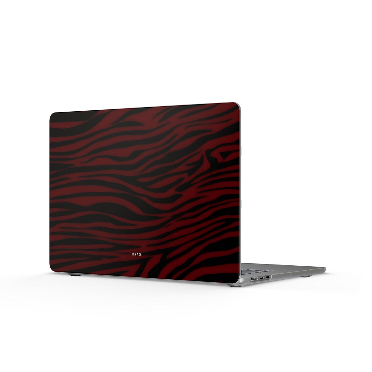 Red Hot Matte MacBook Case — Slim Protective Laptop Cover