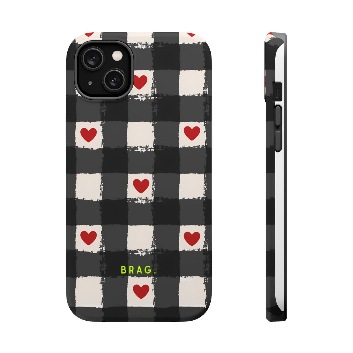 Lucky Heart Magnetic Impact-Resistant Phone Case