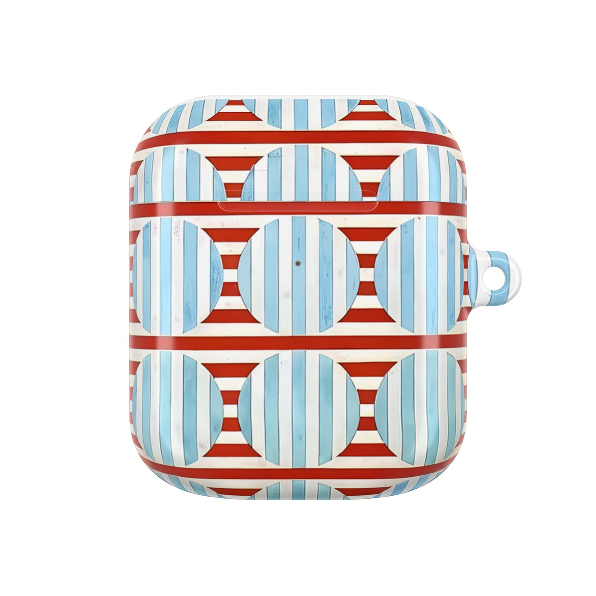 Riviera Stripe AirPod Case – Slim Protective Charging Case