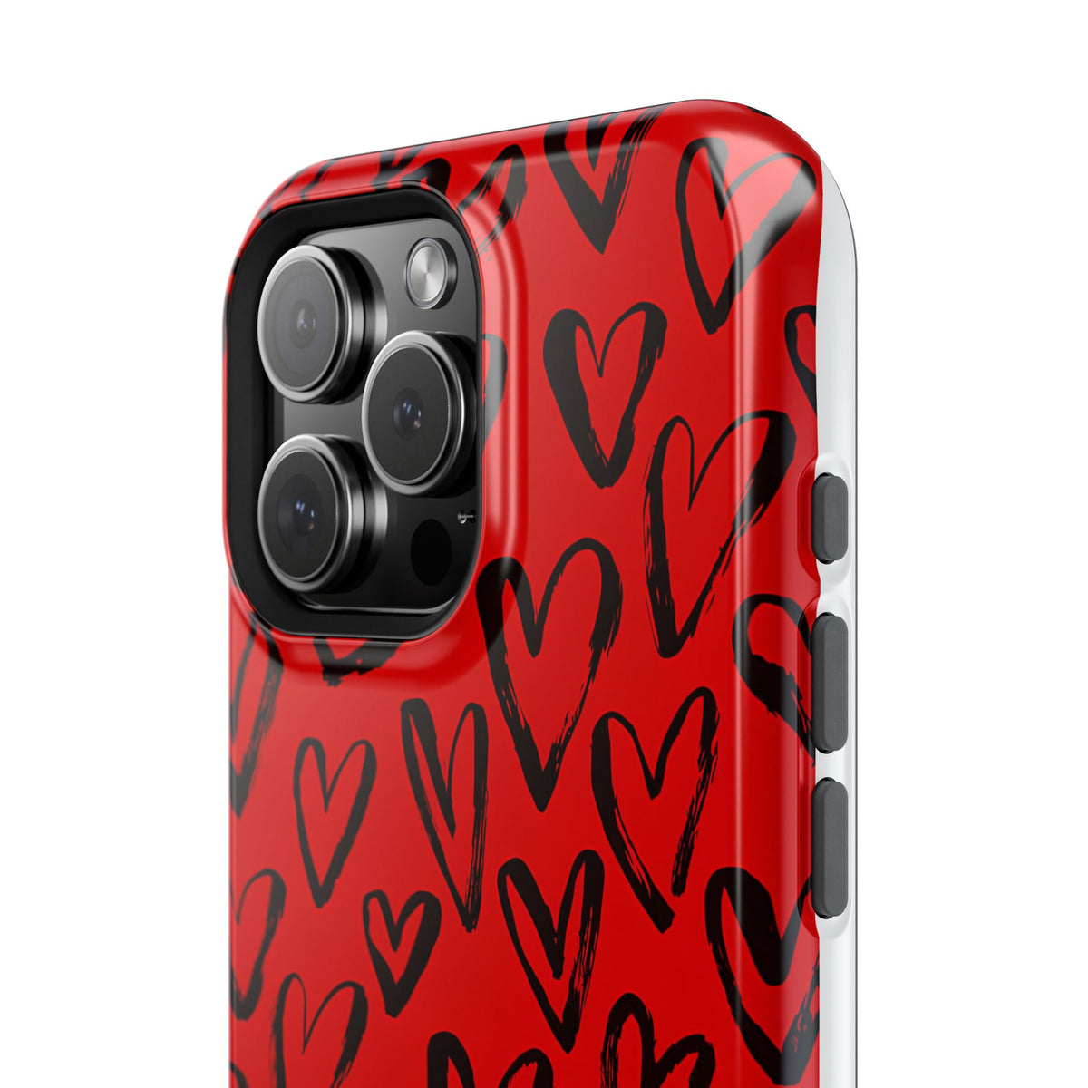 Fire heart Magnetic Impact-Resistant Phone Case