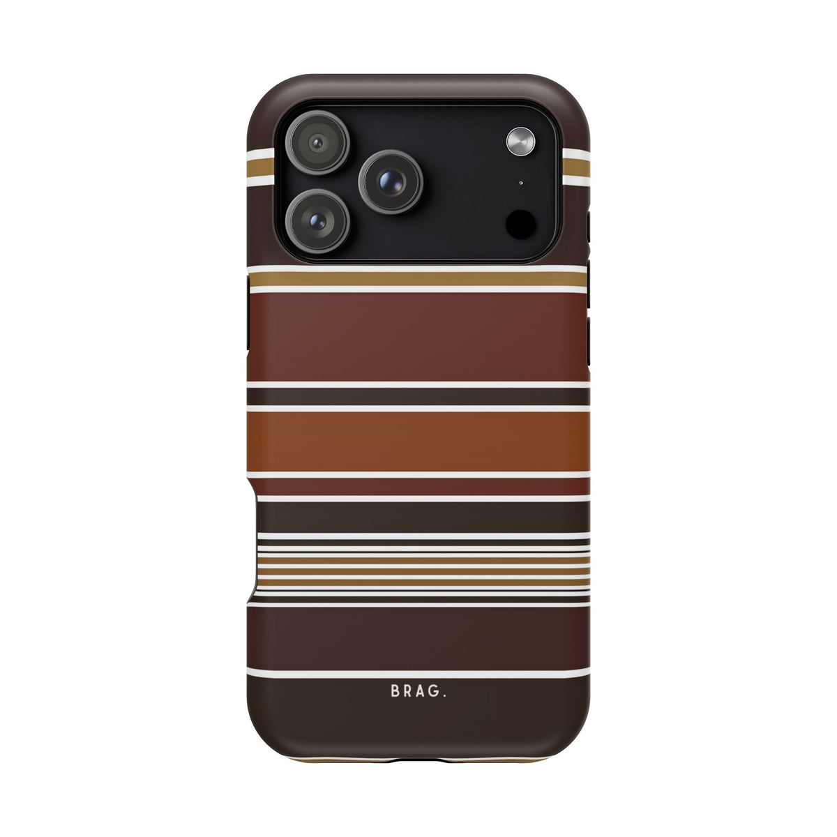 Cocoa Line Magnetic Impact-Resistant Phone Case