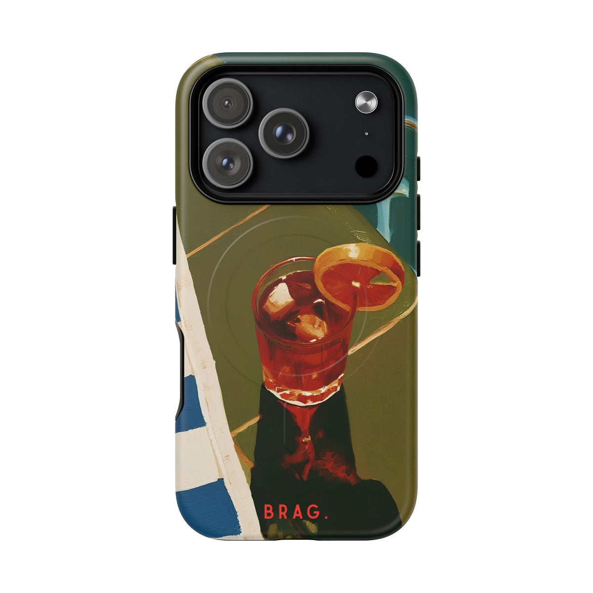 Aperol Hour MagSafe Tough Phone Case — Magnetic Protective Cover