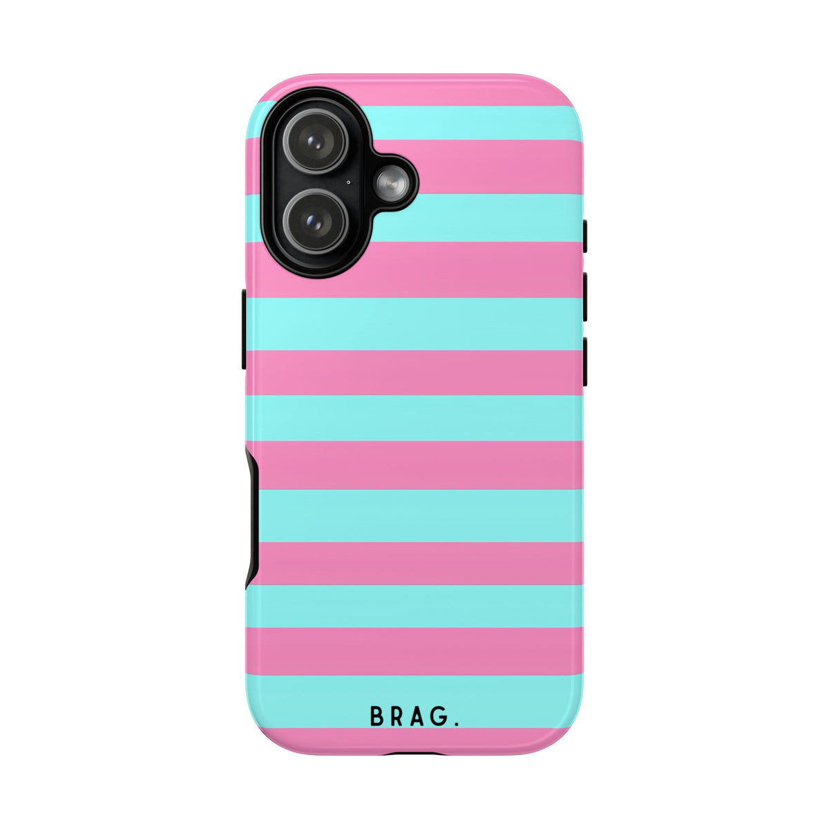 Taffy Stripe Tough Phone Case – Shockproof Protective iPhone Cover