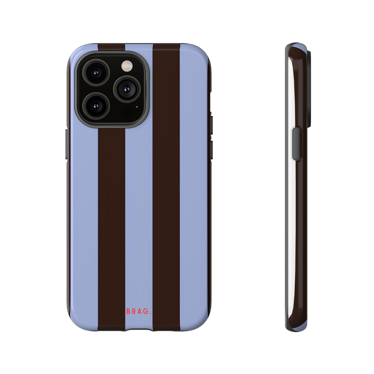 Grayscale Gradient Tough Phone Case – Shockproof Protective iPhone Cover