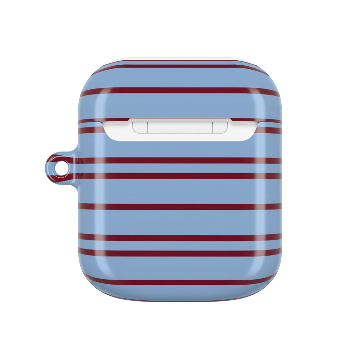 Nautical Stripe AirPod Case – Slim Protective Charging Case