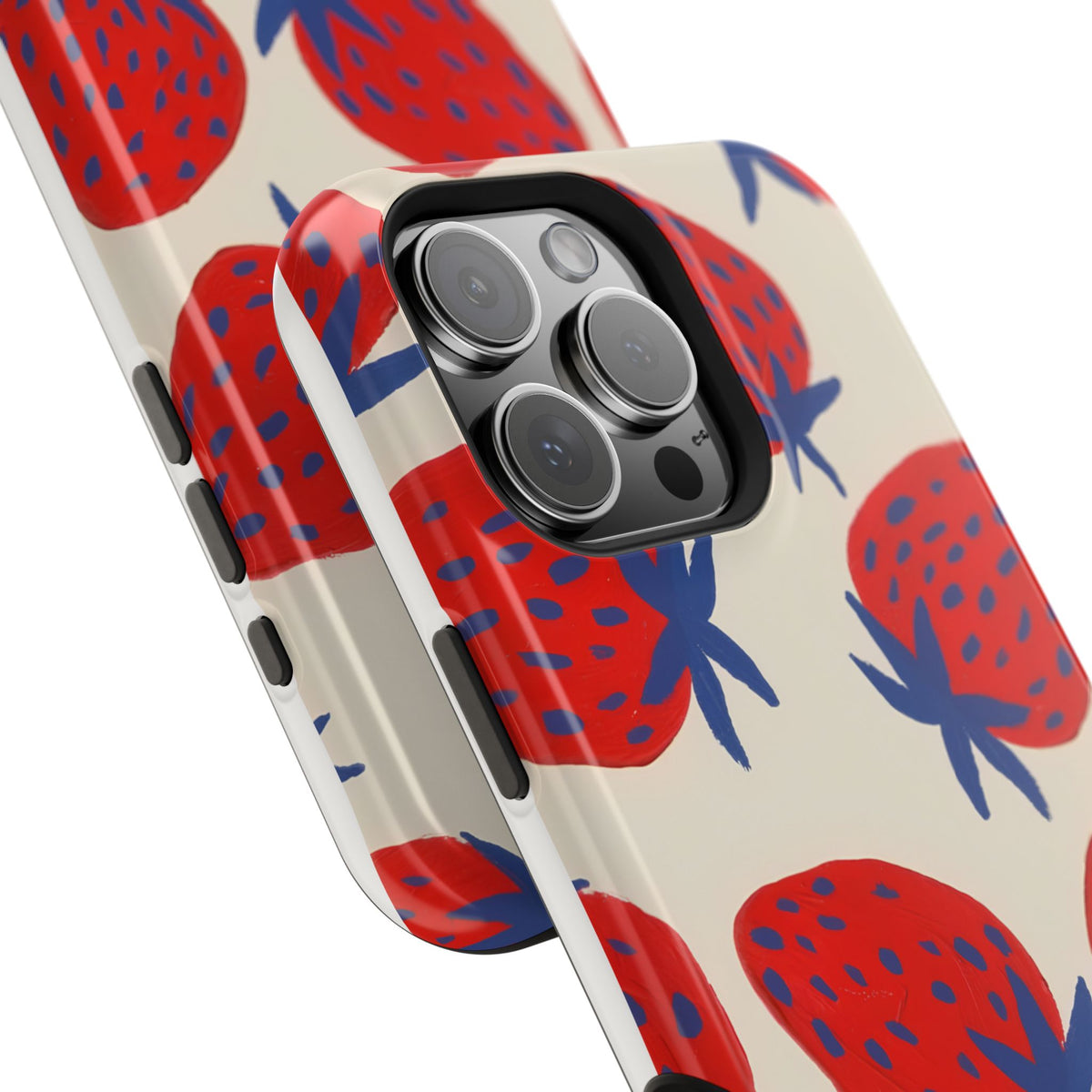 Strawberry Field Magnetic Impact-Resistant Phone Case
