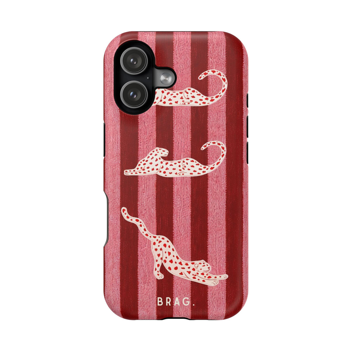Pink Safari Magnetic Impact-Resistant Phone Case