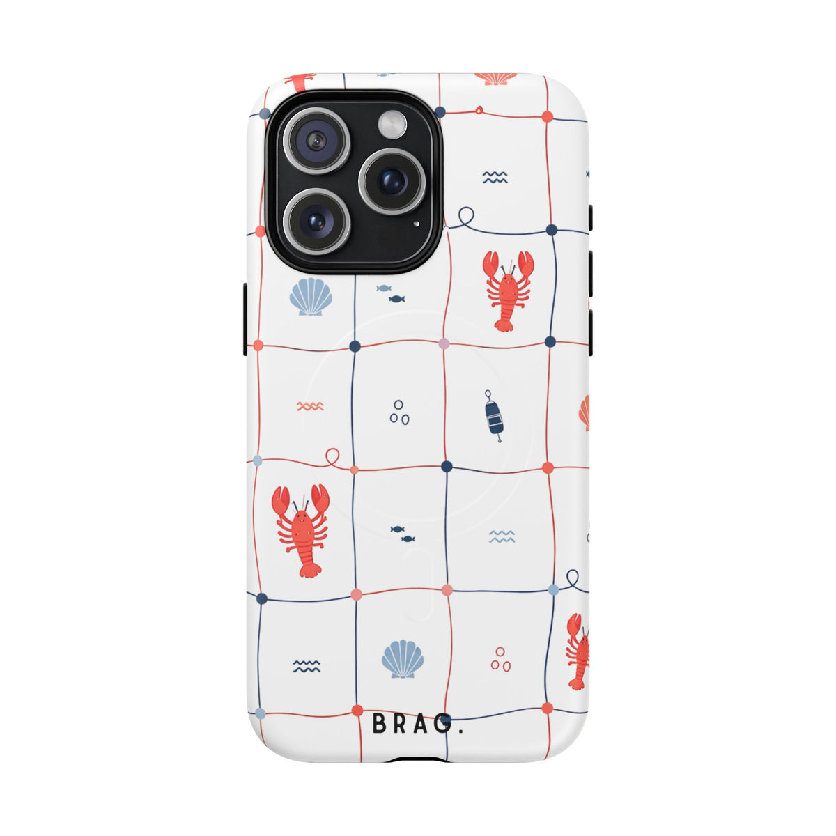 Lobster Cafe MagSafe Tough Phone Case — Magnetic Protective Cover