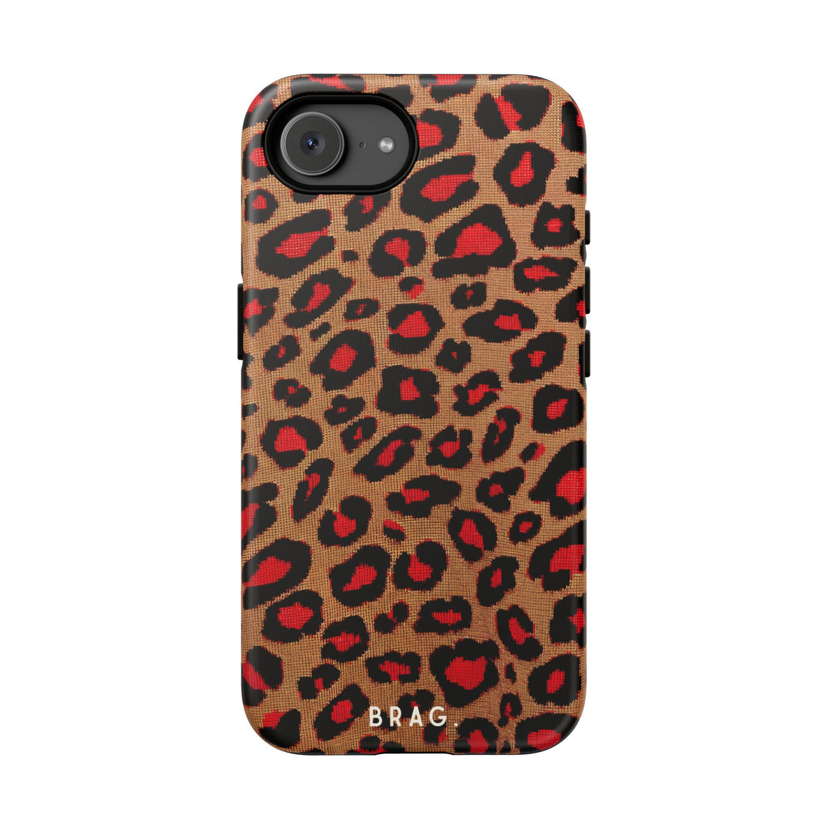 Fire Leo Leopard Tough Phone Case – Shockproof Protective iPhone Cover
