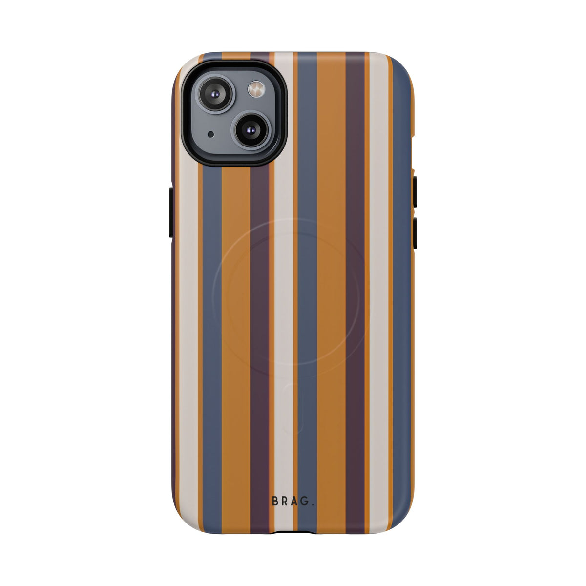 Sunset Stripe MagSafe Tough Phone Case — Magnetic Protective Cover