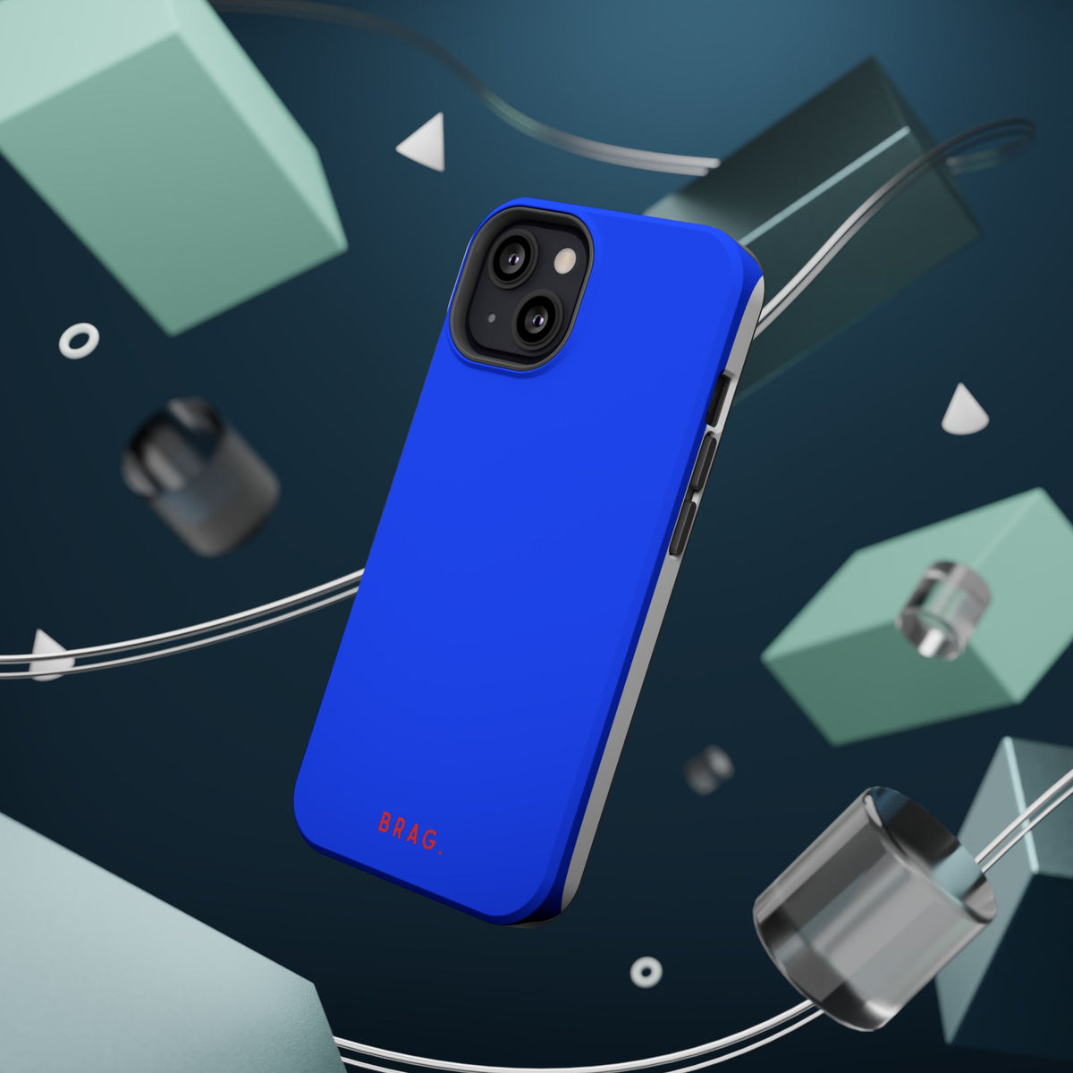 Brag Blue Magnetic Impact-Resistant Phone Case